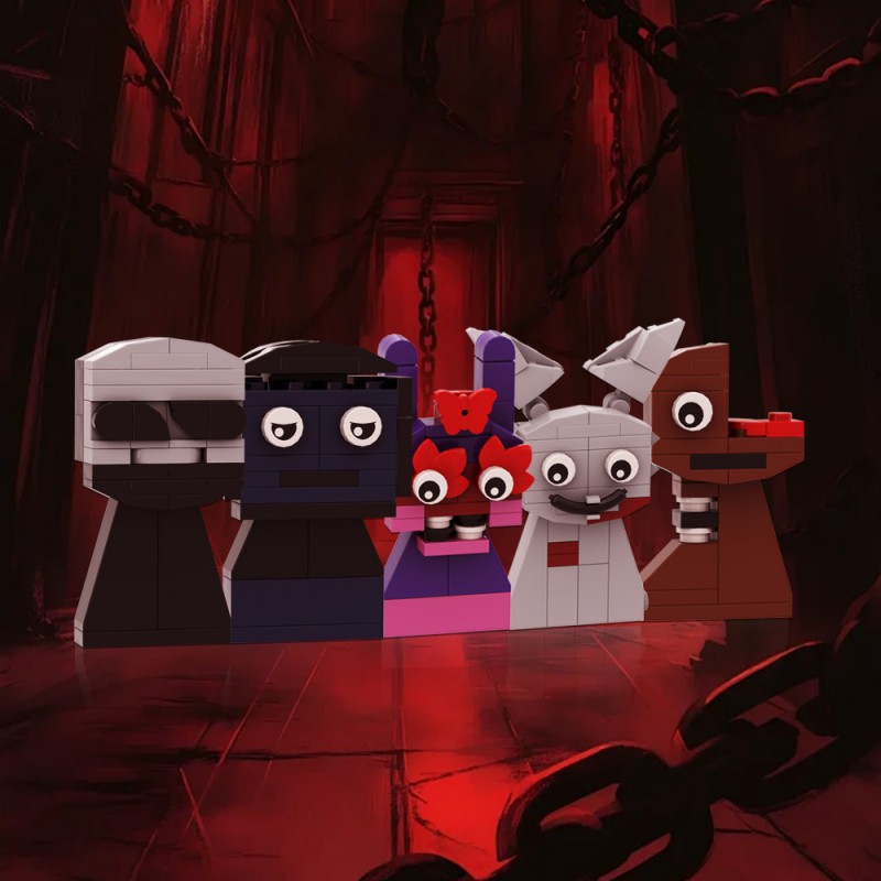 GOBRICKS MOC A1660Y04 Incredibox Sprunki Elves - YWOBB