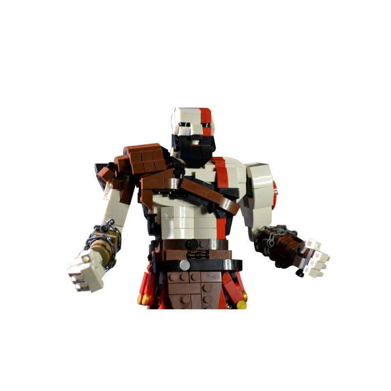 GOBRICKS MOC 192904 Kratos God of War 2018 - YWOBB