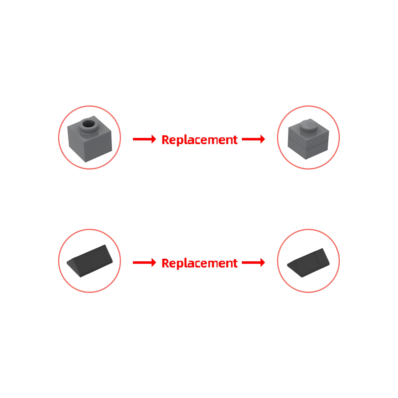 GOBRICKS MOC 130261 Crop field or Garden - YWOBB