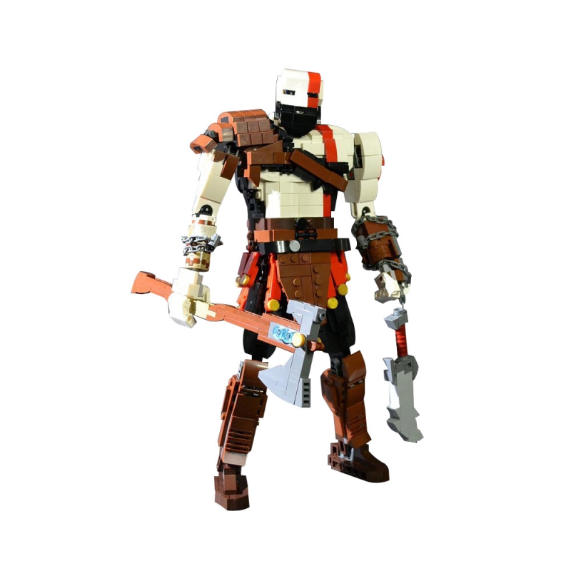 GOBRICKS MOC 192904 Kratos God of War 2018 - YWOBB