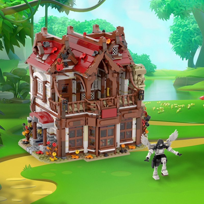 GOBRICKS MOC 191671 Andwraith's BAKERY - YWOBB