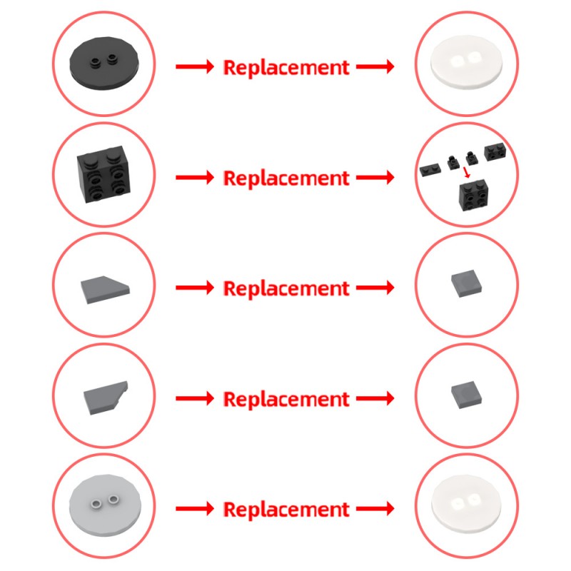 GOBRICKS MOC 194052 Arleigh Burke-class destroyer | Flight III - YWOBB