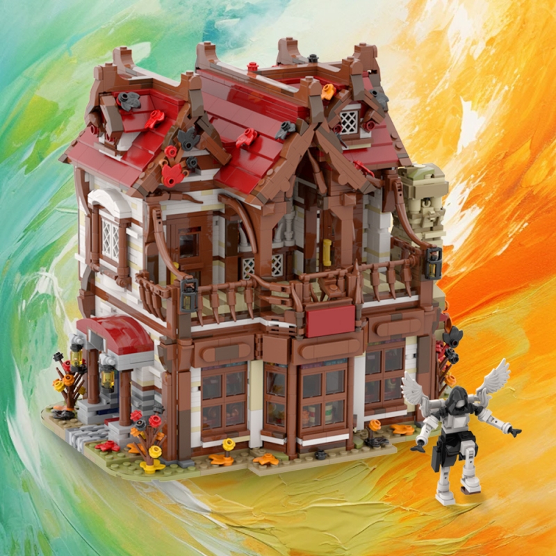 GOBRICKS MOC 191671 Andwraith's BAKERY - YWOBB
