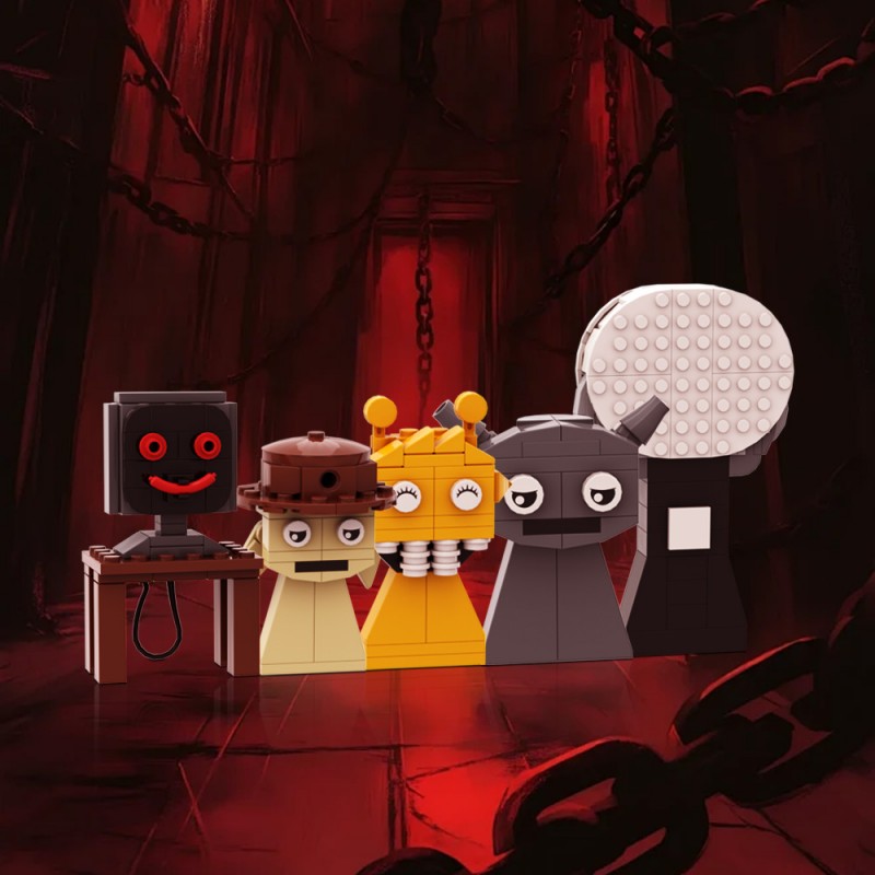 GOBRICKS MOC A1660Y03 Incredibox Sprunki Elves - YWOBB