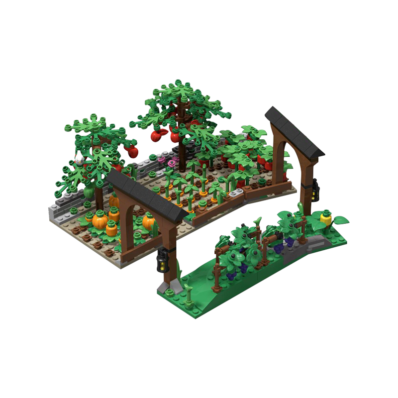 GOBRICKS MOC 130261 Crop field or Garden - YWOBB