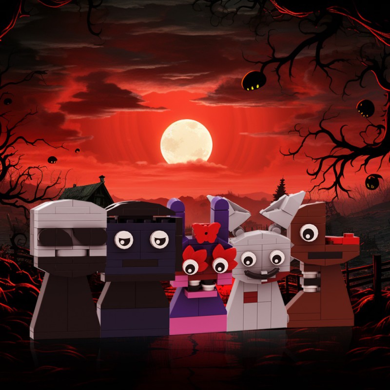 GOBRICKS MOC A1660Y04 Incredibox Sprunki Elves - YWOBB