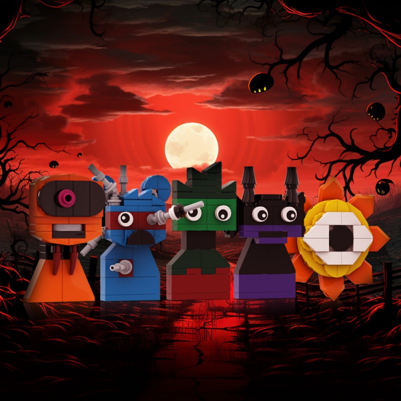GOBRICKS MOC A1660Y01 Incredibox Sprunki Elves - YWOBB