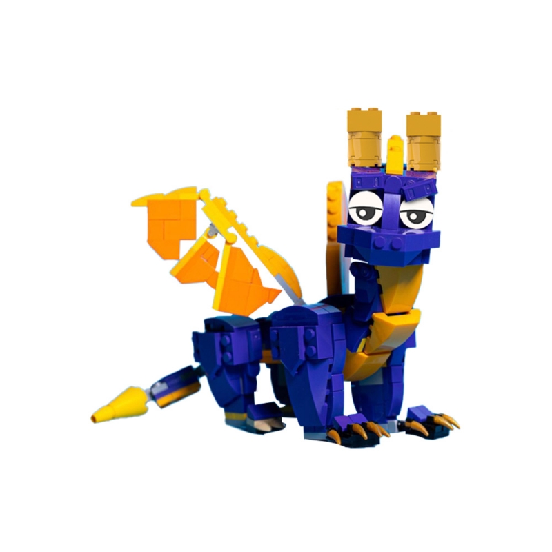 GOBRICKS MOC 183861 Reignited Spyro - YWOBB