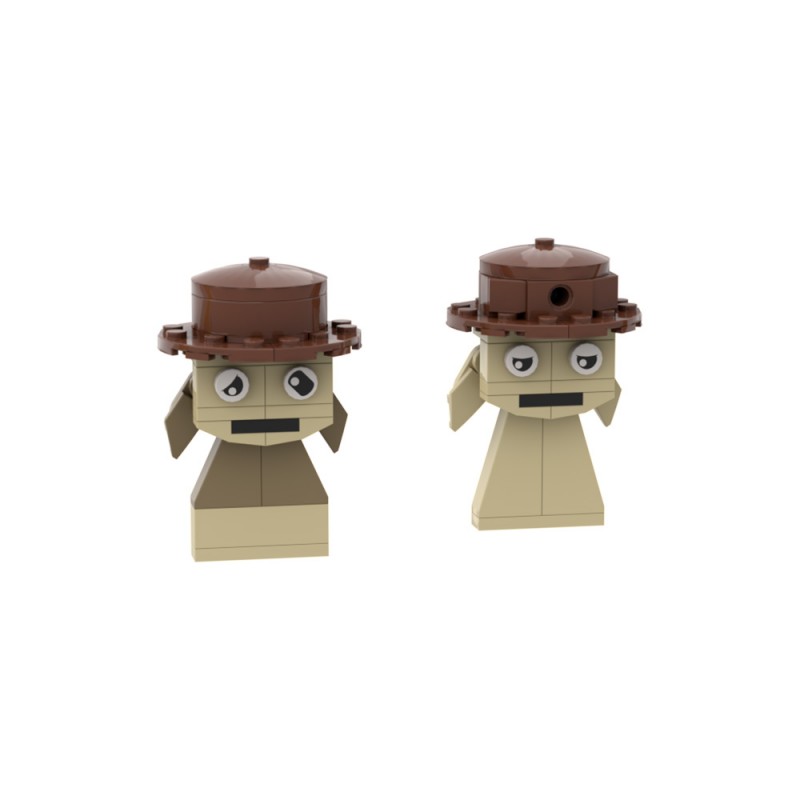 GOBRICKS MOC A1660Y03 Incredibox Sprunki Elves - YWOBB