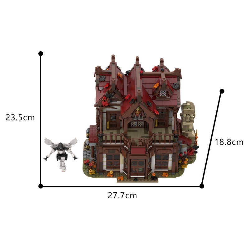 GOBRICKS MOC 191671 Andwraith's BAKERY - YWOBB