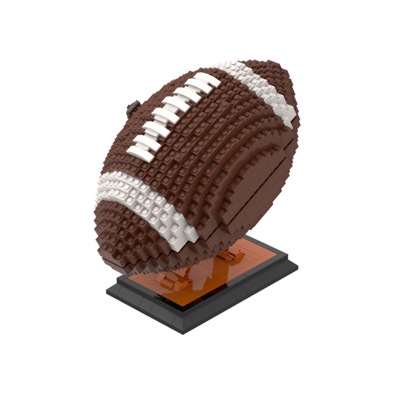 GOBRICKS MOC A1555 Rugby Super Bowl - YWOBB