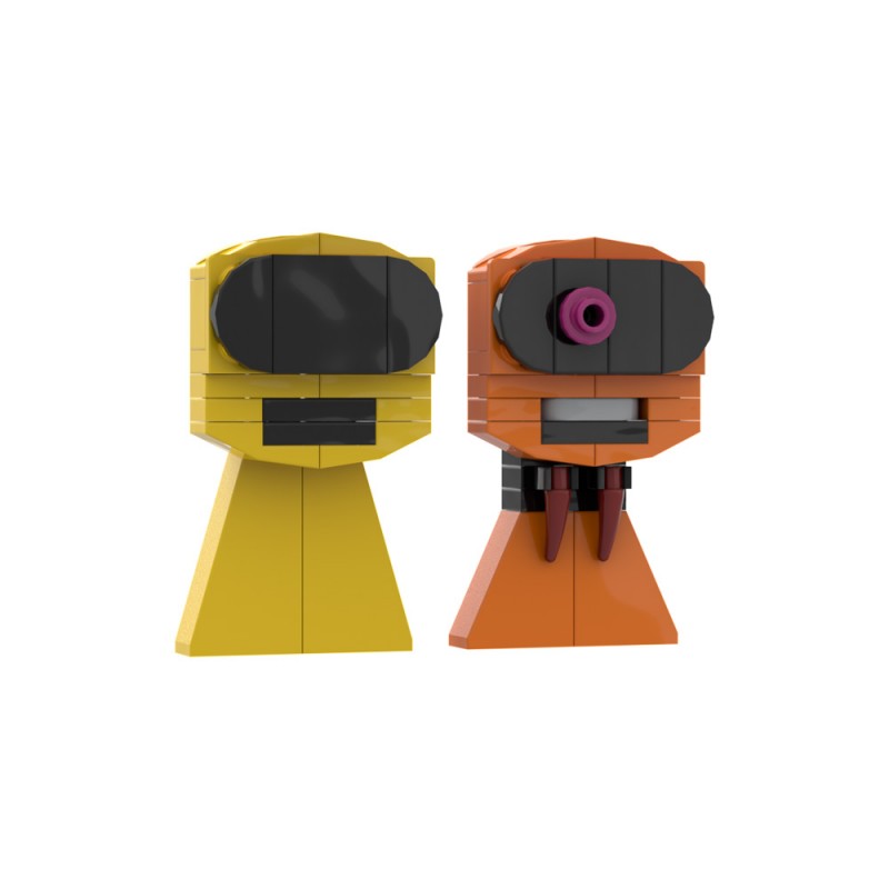 GOBRICKS MOC A1660Y01 Incredibox Sprunki Elves - YWOBB