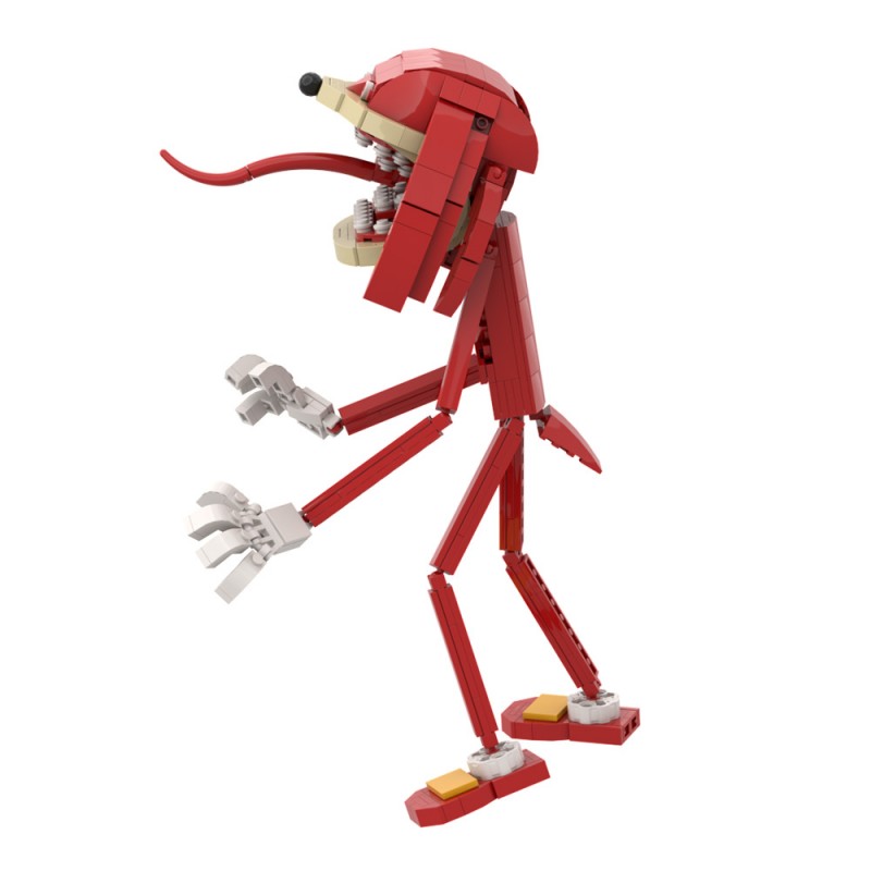 GOBRICKS MOC A1624Y02 Sonic the Hedgehog - Red - YWOBB