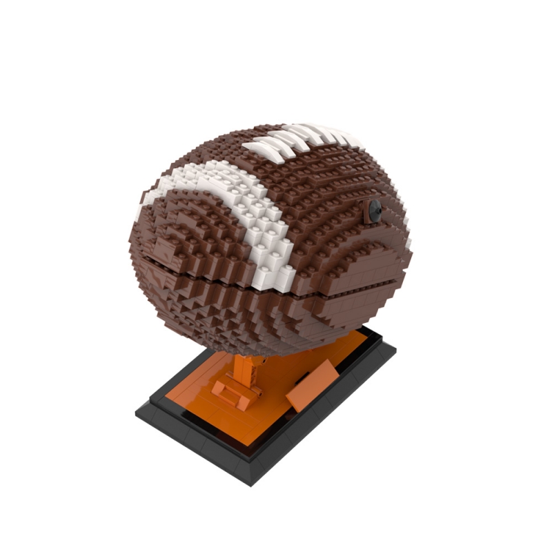 GOBRICKS MOC A1555 Rugby Super Bowl - YWOBB