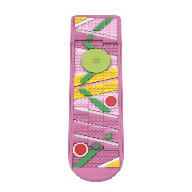 GOBRICKS MOC A1587Y02 Back to the future skateboard-skateboard - YWOBB