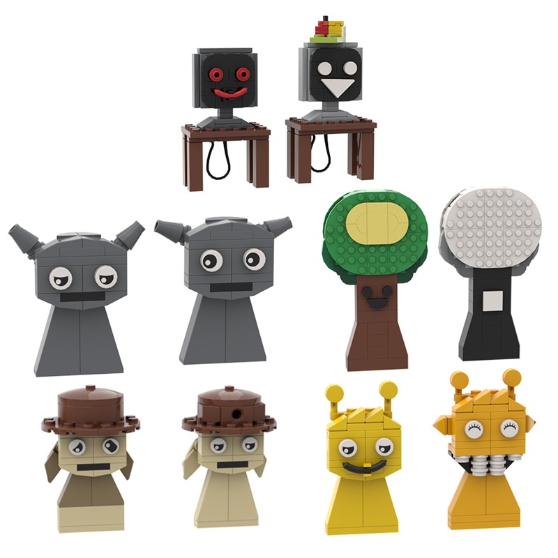 GOBRICKS MOC A1660Y03 Incredibox Sprunki Elves - YWOBB