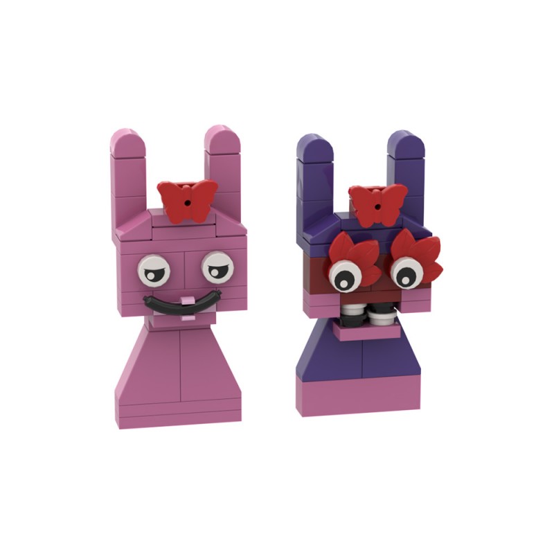 GOBRICKS MOC A1660Y04 Incredibox Sprunki Elves - YWOBB
