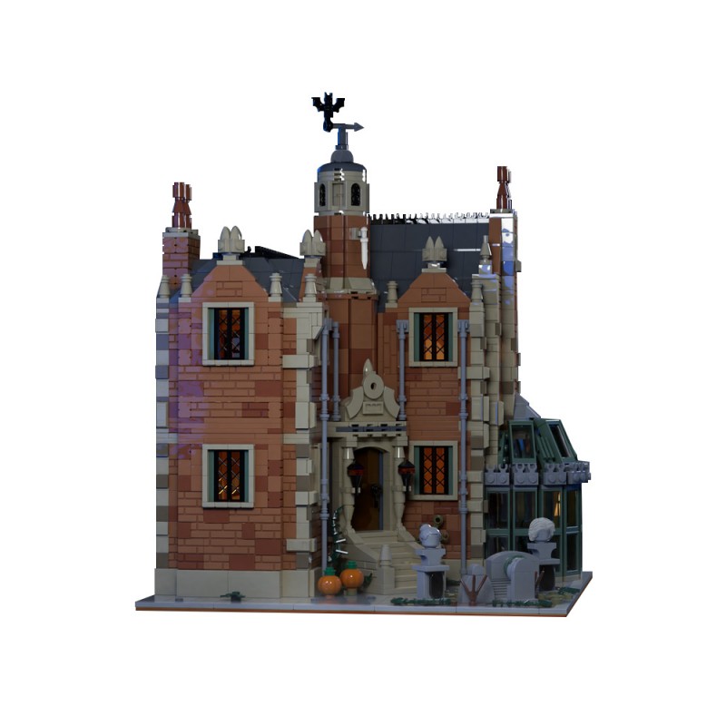 GOBRICKS MOC 195520 Modular Haunted Mansion - YWOBB