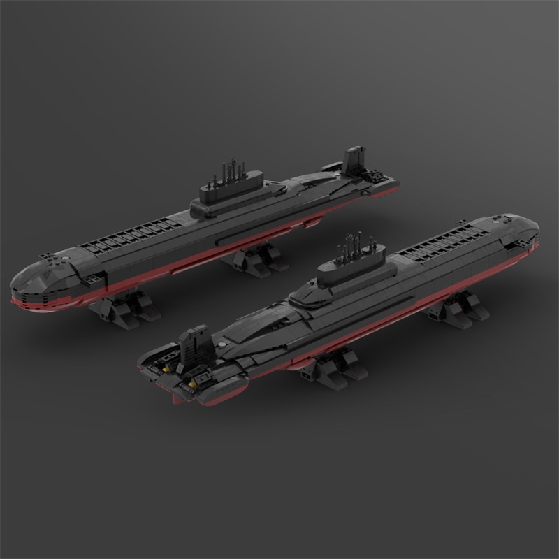 GOBRICKS MOC 186954 Nuclear Submarine TYPHOON - YWOBB