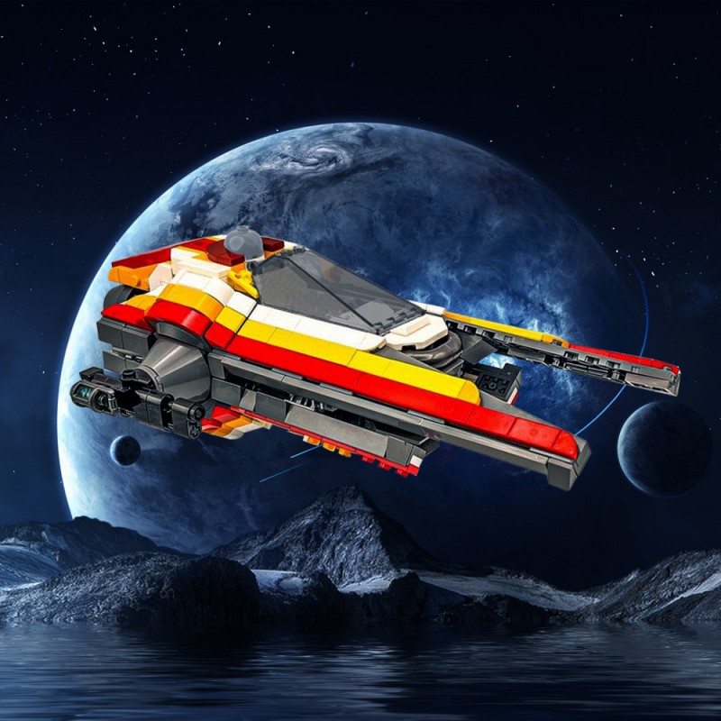 GOBRICKS MOC 170668 Ayy Gida's M52X Starfighter - YWOBB