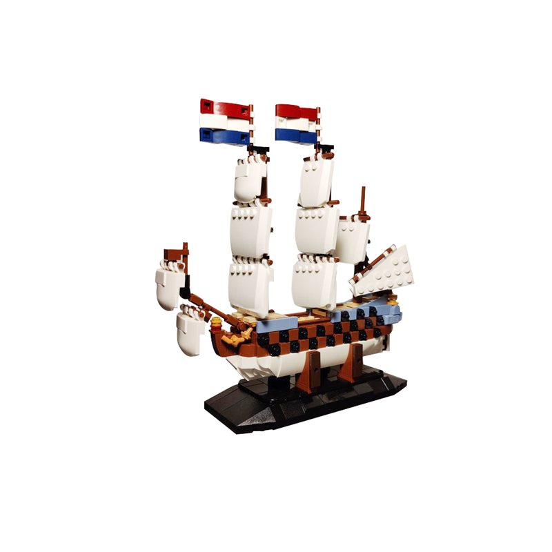 GOBRICKS MOC 186253 Model ship of the Zeven Provinciën - YWOBB