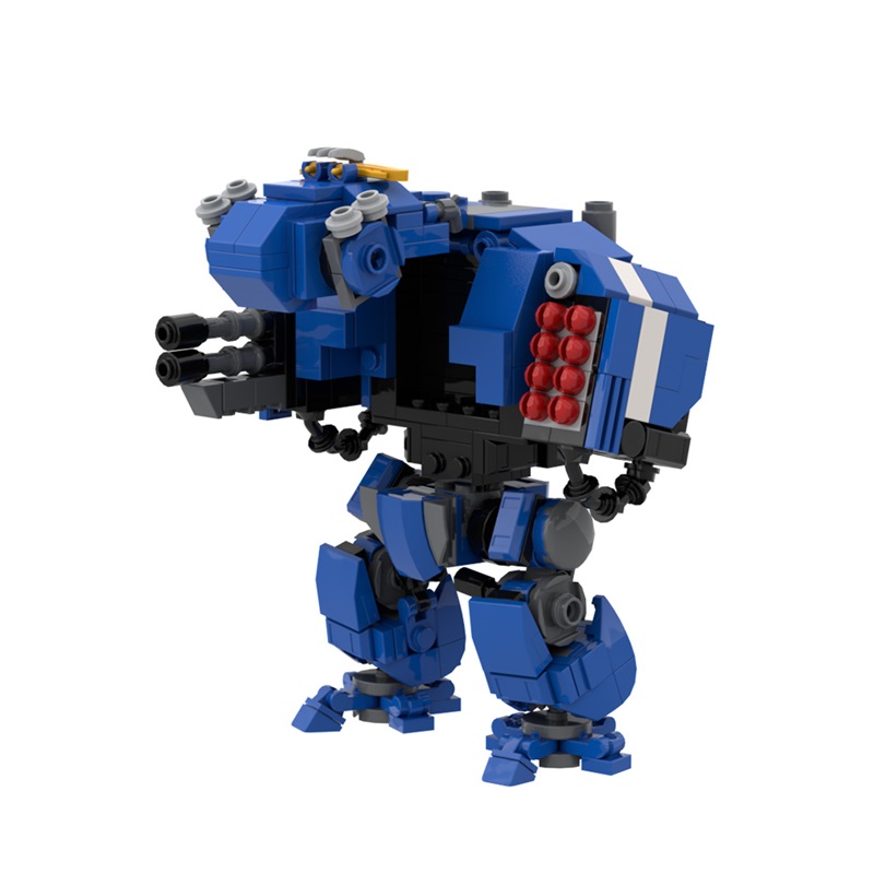 GOBRICKS MOC A1500 Warhammer 40K Ballistus Dreadnought - YWOBB