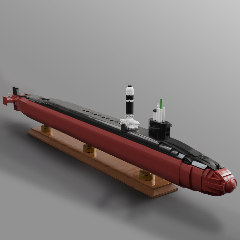 GOBRICKS MOC 187058 Ohio-class submarine - YWOBB