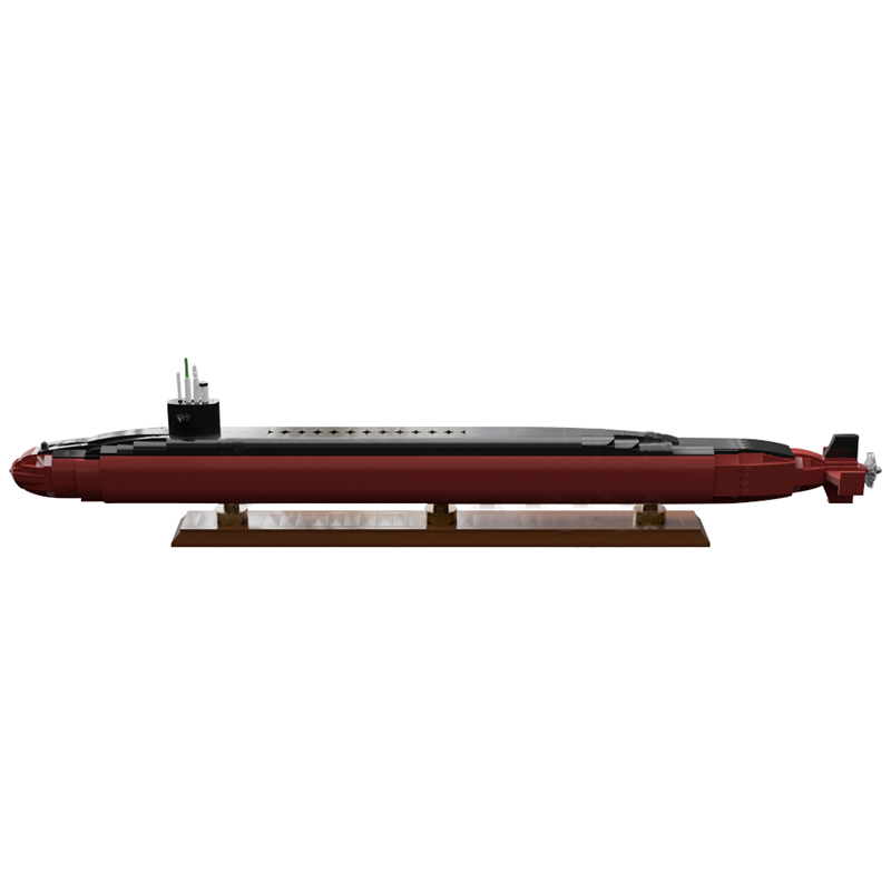 GOBRICKS MOC 187058 Ohio-class submarine - YWOBB
