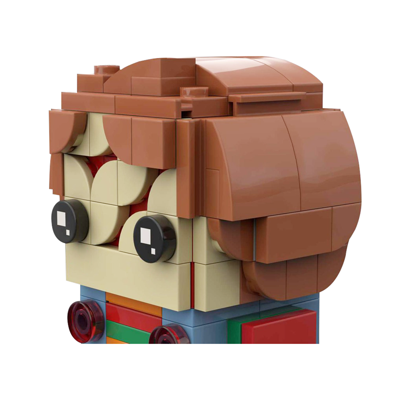 GOBRICKS MOC 189322 BrickheadZ Chucky - YWOBB