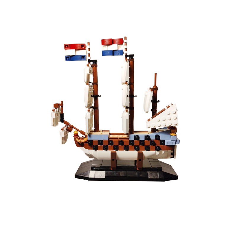 GOBRICKS MOC 186253 Model ship of the Zeven Provinciën - YWOBB