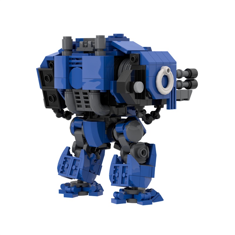 GOBRICKS MOC A1500 Warhammer 40K Ballistus Dreadnought - YWOBB