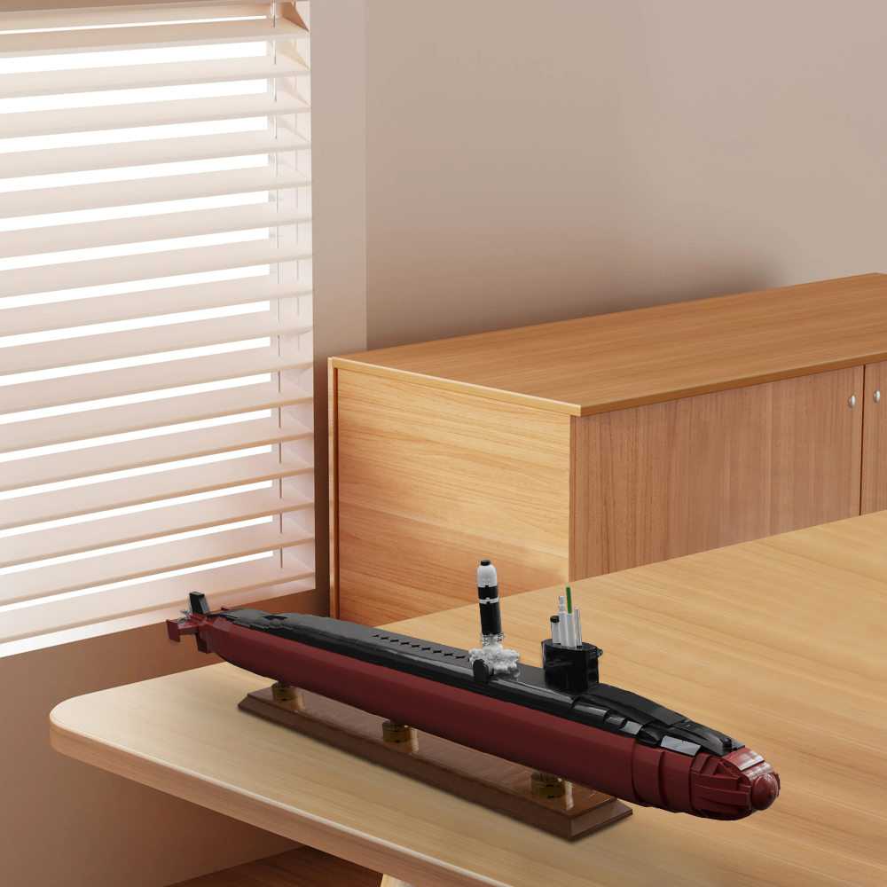 GOBRICKS MOC 187058 Ohio-class submarine - YWOBB