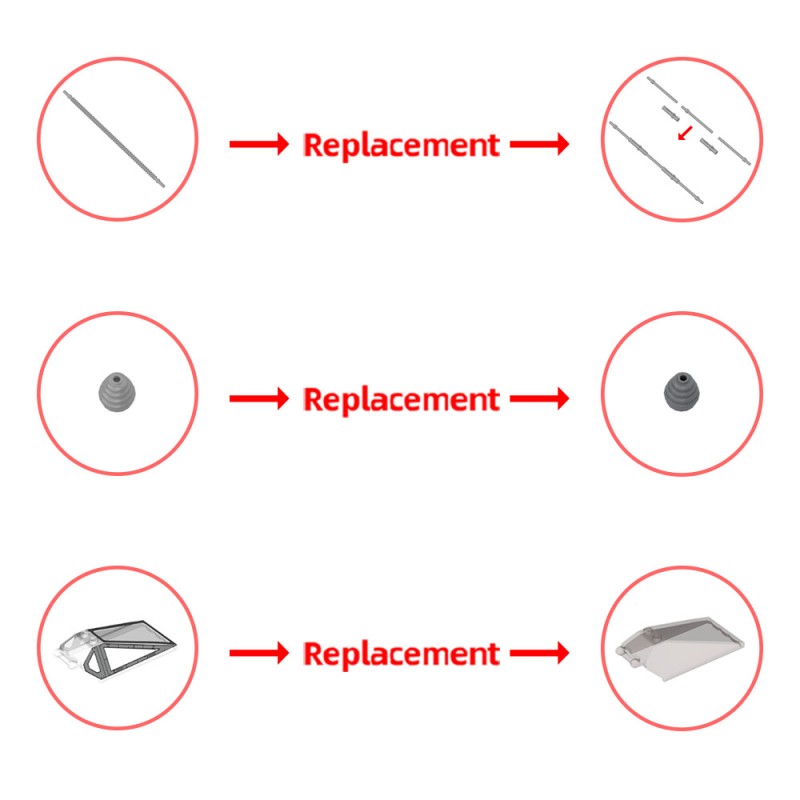 GOBRICKS MOC 170668 Ayy Gida's M52X Starfighter - YWOBB