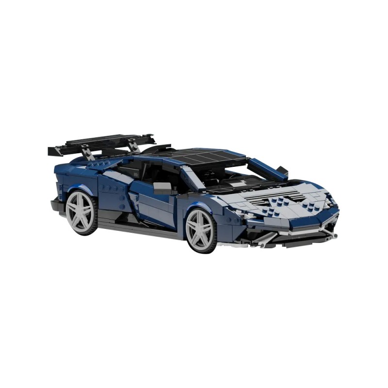 GOBRICKS MOC 197774 Lamborghini Huracan STO - YWOBB