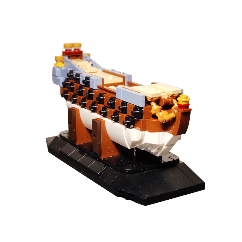GOBRICKS MOC 186253 Model ship of the Zeven Provinciën - YWOBB