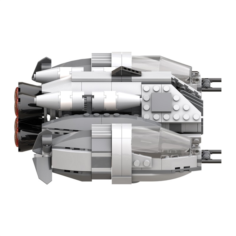 GOBRICKS MOC 188625 B-Wing-Striker - Ugly Class - YWOBB