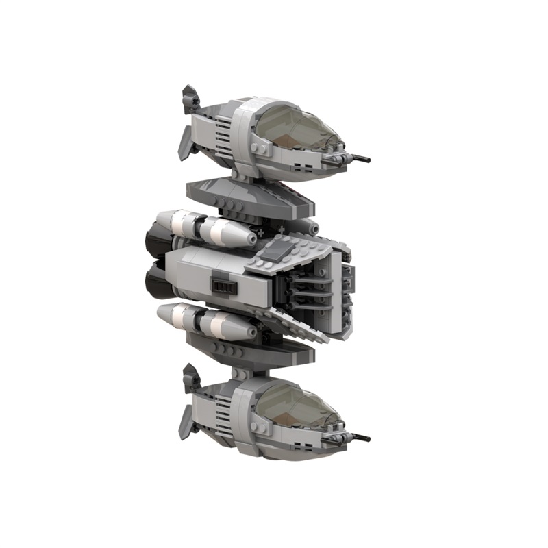 GOBRICKS MOC 188625 B-Wing-Striker - Ugly Class - YWOBB