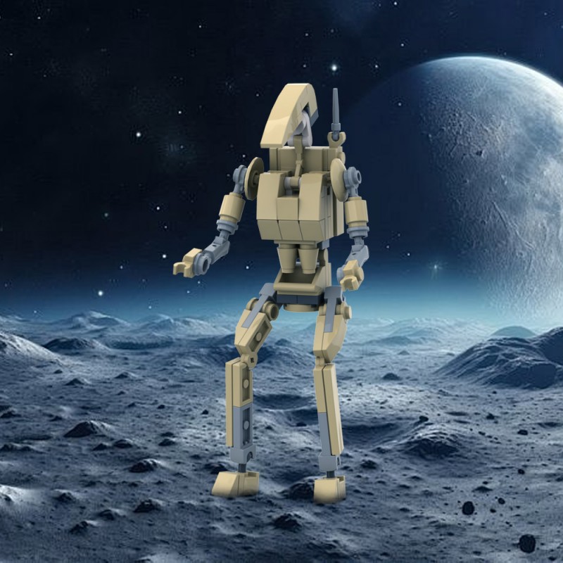 GOBRICKS MOC A0600Y01 B1 Battle Droid - YWOBB