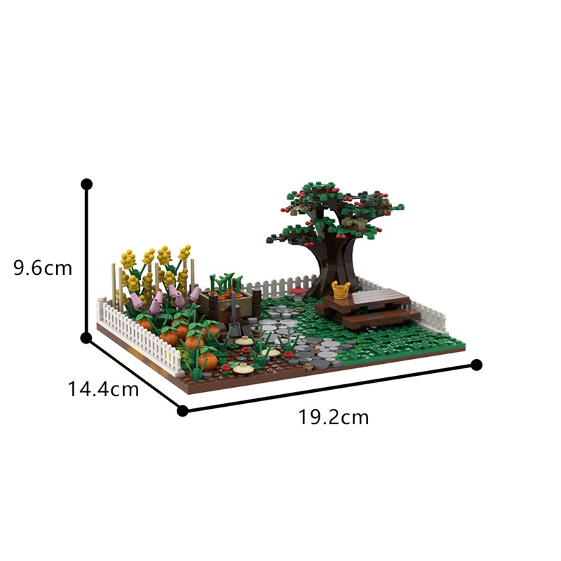 GOBRICKS MOC 117694 Garden - YWOBB