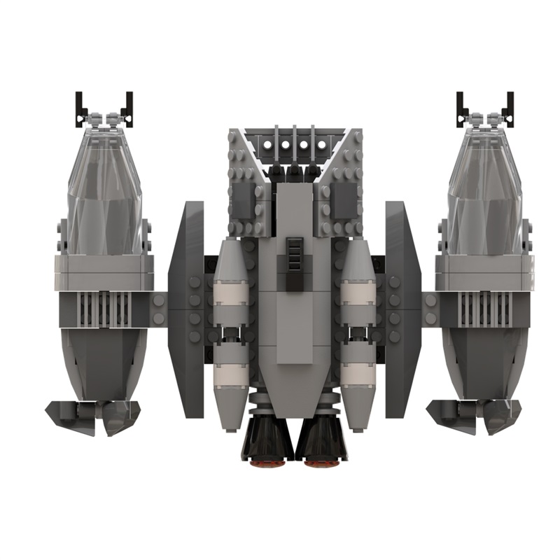 GOBRICKS MOC 188625 B-Wing-Striker - Ugly Class - YWOBB