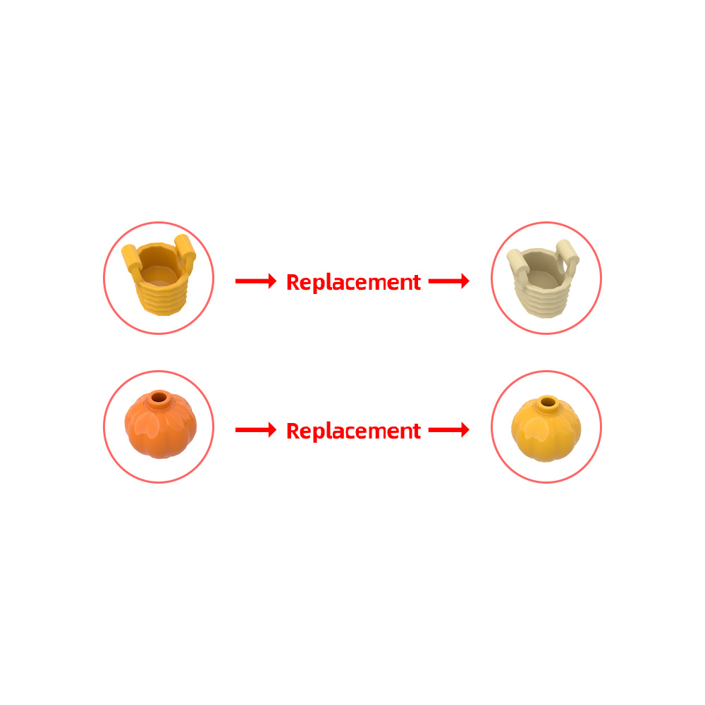 GOBRICKS MOC 117694 Garden - YWOBB