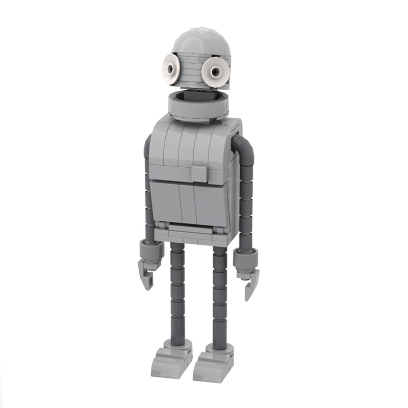 GOBRICKS MOC A1490 Robot Dreams - YWOBB