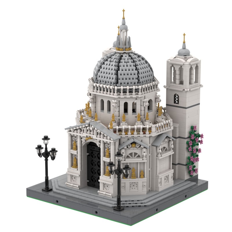 GOBRICKS MOC A1651 Basilica di Santa Maria Della Salute - YWOBB