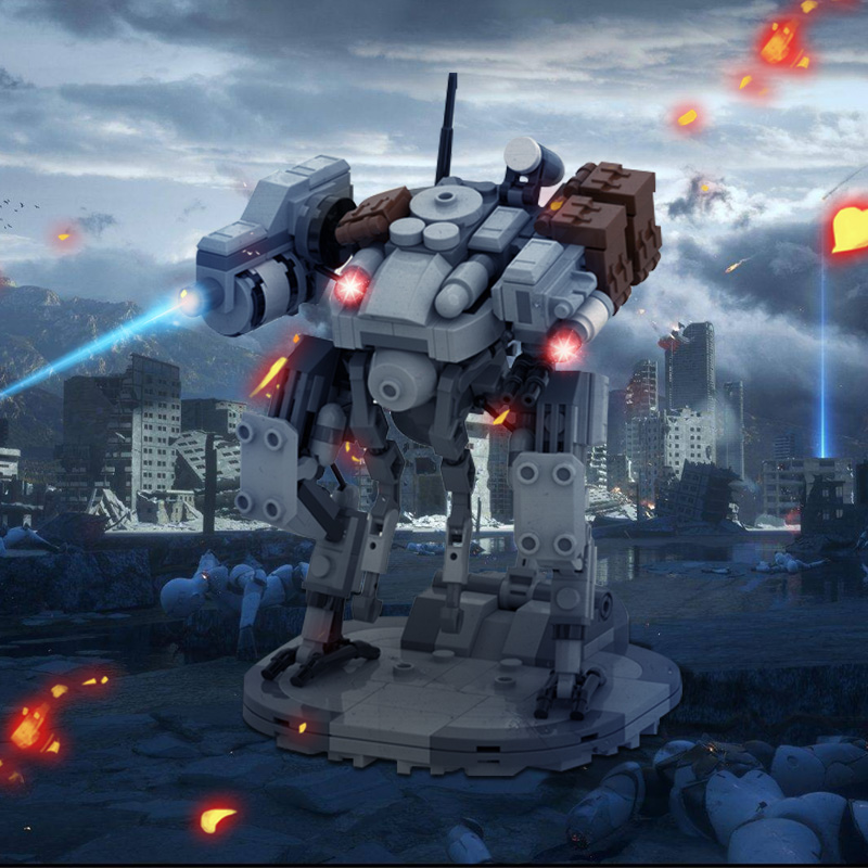 GOBRICKS MOC 186339 M2A4B Strider V2 - YWOBB