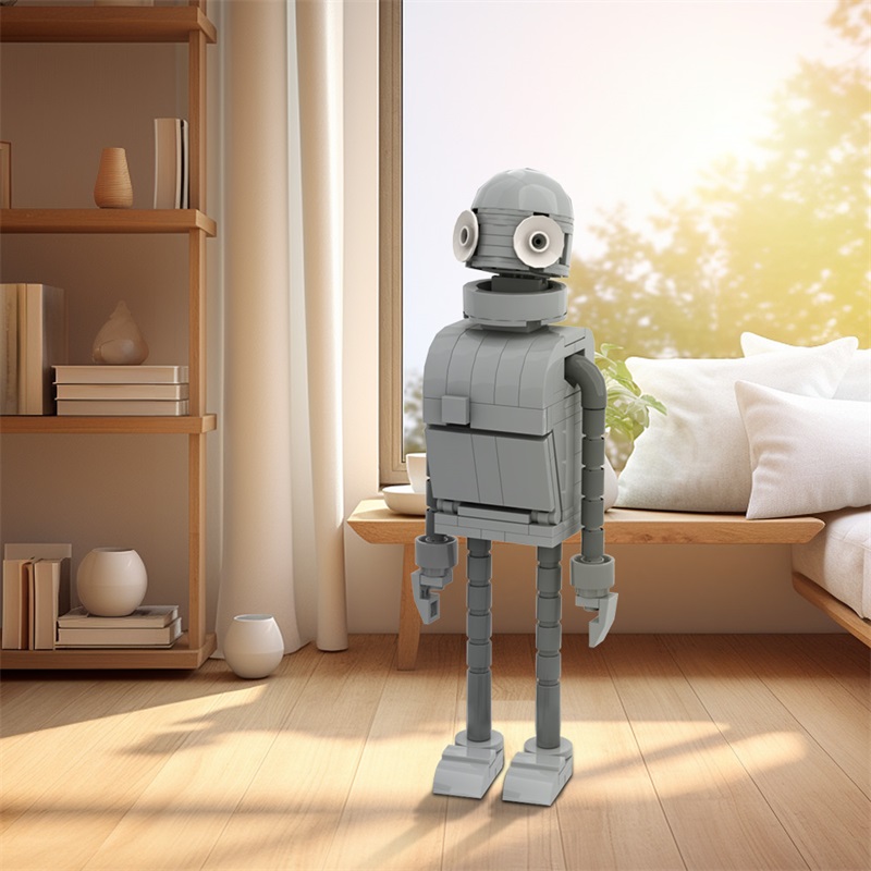 GOBRICKS MOC A1490 Robot Dreams - YWOBB