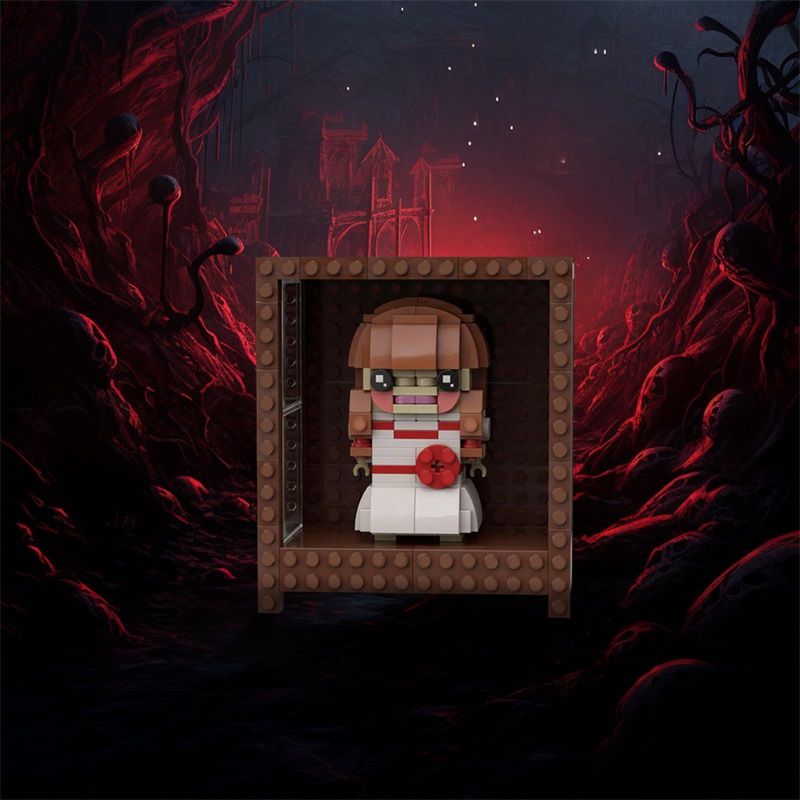 GOBRICKS MOC 190534 BrickheadZ Annabelle - YWOBB