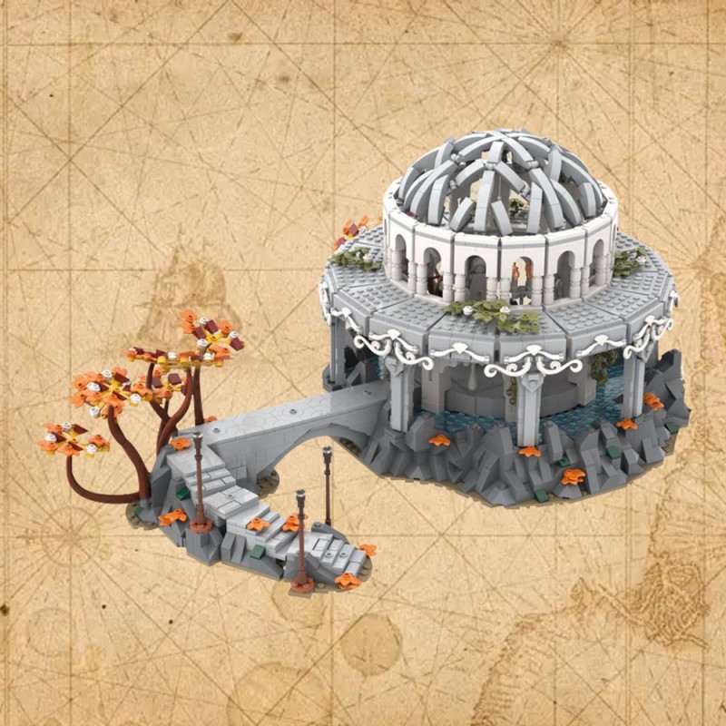 GOBRICKS MOC 168689 The White Council - YWOBB