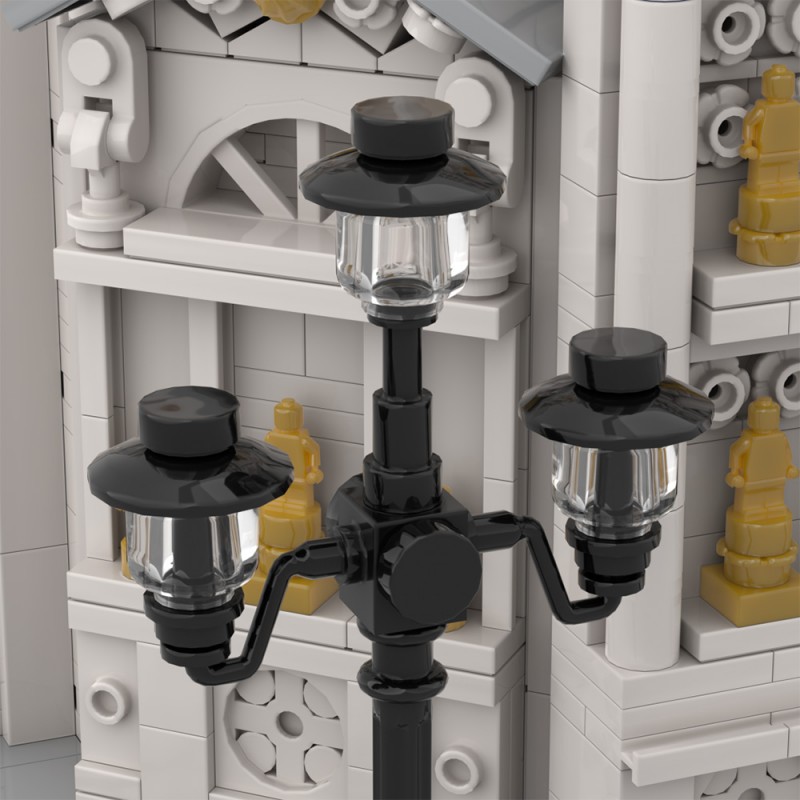 GOBRICKS MOC A1651 Basilica di Santa Maria Della Salute - YWOBB