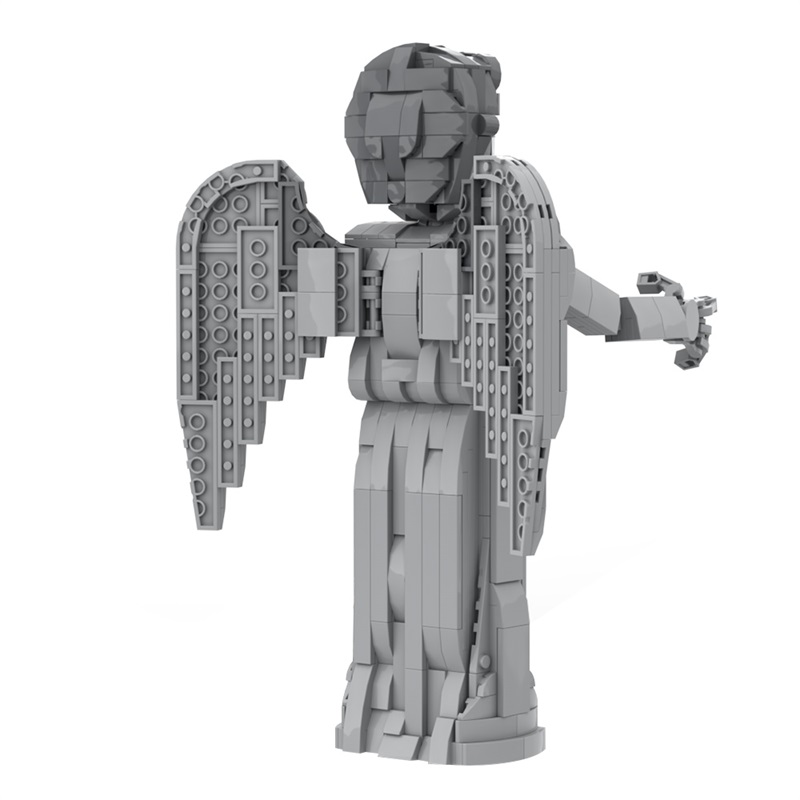 GOBRICKS MOC A1501 Doctor Who Weeping Angel - YWOBB