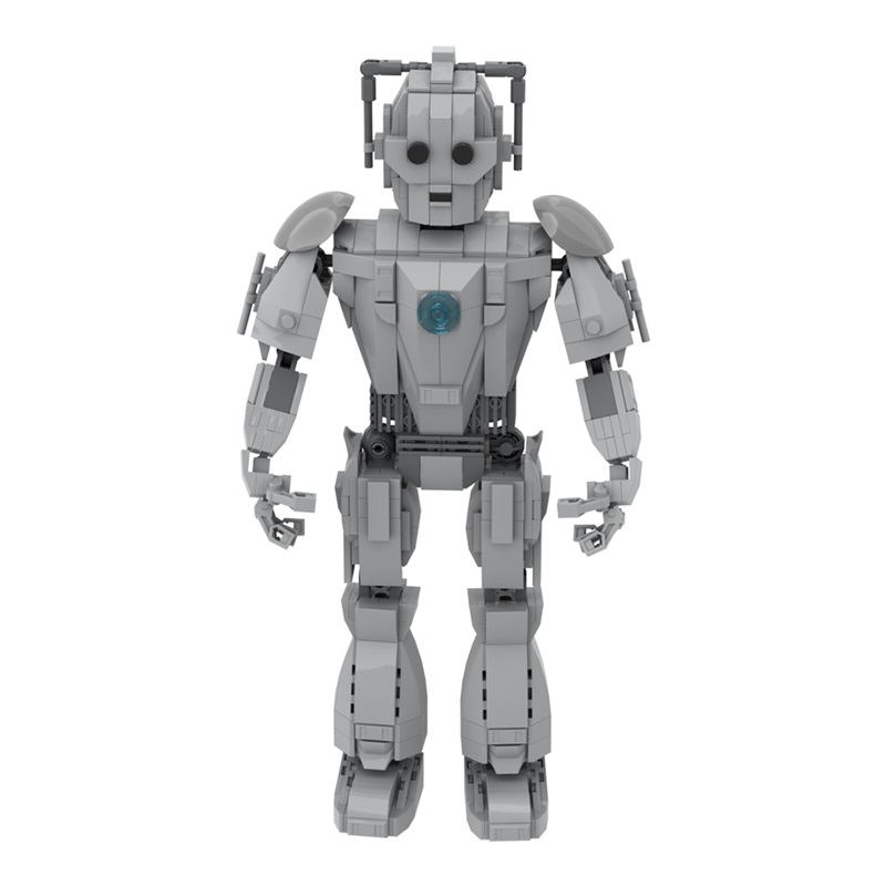 GOBRICKS MOC A1499 Doctor Who Cyberman - YWOBB